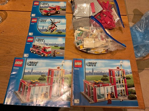 Lego city feuerwehr 60004 - feuerwehr,