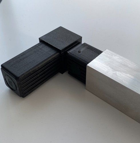 Vierkantrohr aluminium 30 - 30,