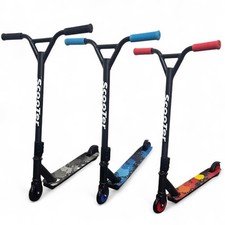 Outdoor Kinder Erwachsene Pro Stunt Scooter Fixed Bar 360 Grad Street Kick Schubrad