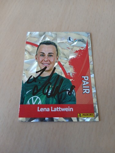 Panini sticker signiert lena - sticker,