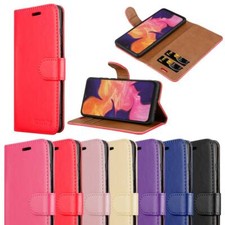 Hülle für Samsung Galaxy A10 Luxus Leder Flip Karten Wallet A10 Handy Cover