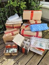 Kartons Vorsicht Glas 11 Stück verschiedene Größen mit  Verpackungsmaterial