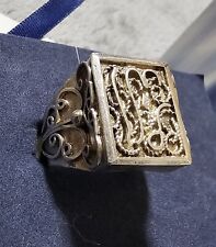 Antike Berber-Ring – Ethnischer Schmuck aus Marokko Herren & Silber