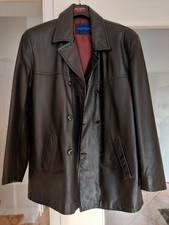 Rock´n Bleu Vintage Lederjacke Jacke Mantel 100% Leder, Gr. 54 unisex, - TOP !