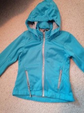 Softshelljacke Gr. 122 128 Türkis Crane