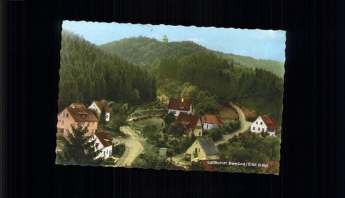 Gemuend eifel teilansicht - eifel,