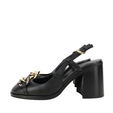 See by Chloé Damen Schuhe Pumps Gr. 39,5 Schwarz Leder High Heels Stilettos