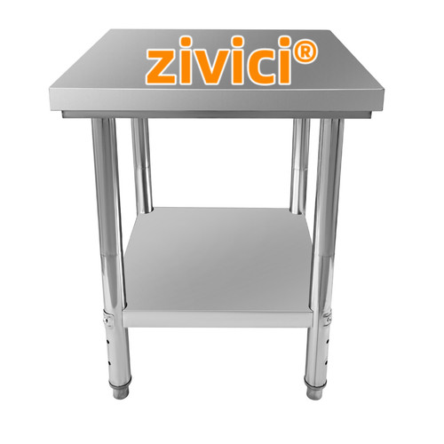 60x60 edelstahltisch - 60x60,