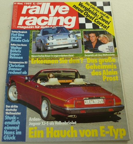 Rallye racing 1985 arden - rallye,