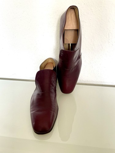 Vintage moreschi leder loafer - vintage, leder-loafer