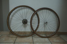 Retro Rennrad Laufradsatz NISI Moncalieri, für Schlauchreifen 28Zoll, mit Reifen