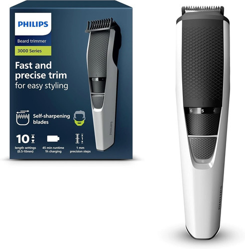 Philips barttrimmer serie 3000 - barttrimmer,