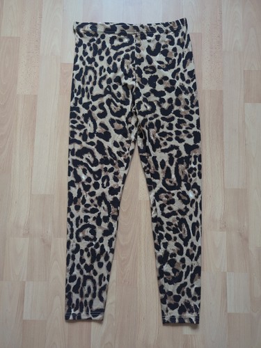 Damen leo leggings braun - leo,