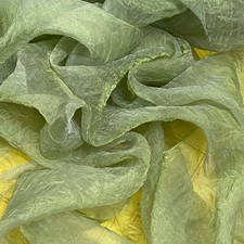 GRÜN Crinkle Organza