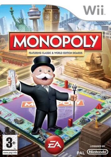 Monopoly nintendo wii - monopoly,