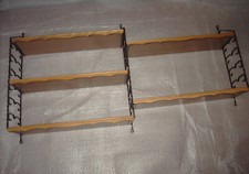 DDR Regal Stringregal Leiterregal Metall/Holz ca.140x76cm sehr guter Zustand