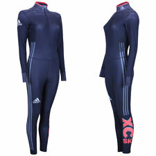 adidas Damen Race Suit 3-Streifen Biathlon Anzug XC Ski Langlauf Wintersport