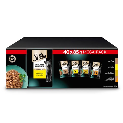 Sheba katzenfutter nassfutter - katzenfutter,