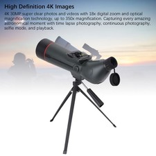 Spotting Scope Mit Stativ 4K Spotter Scope 18x Digital Zoom Dual Screen 450 KUI