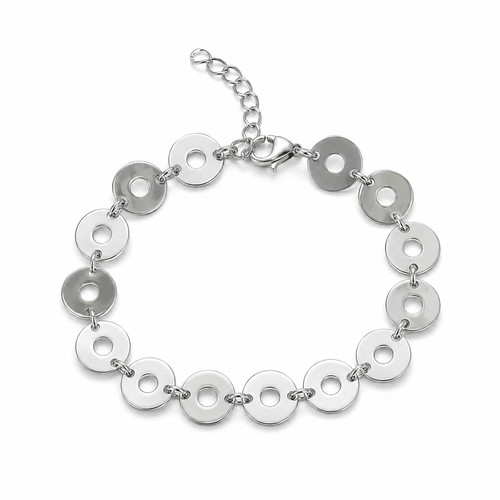 Flaches scheiben armband - flaches,