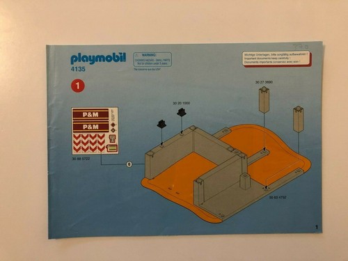 Playmobil nur bauplan - playmobil,