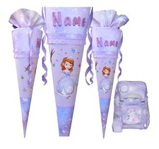 Prinzessin Schultüte passend zum Candy von Beckmann/ für Mädchen/ mit Name