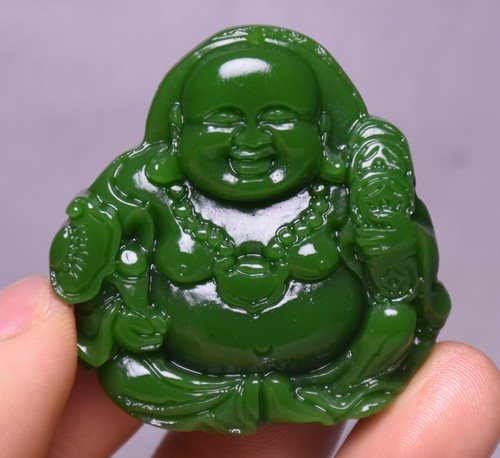 Old grüne jade carving - 4.3,