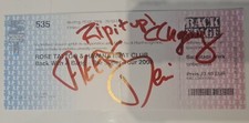 ROSE TATTOO Autogramm Signiert signed Autograph TICKET 09.06.2008