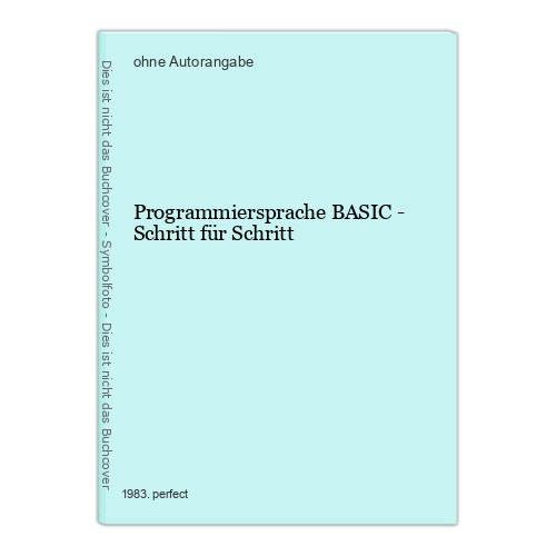 Programmiersprache basic - programmiersprache,