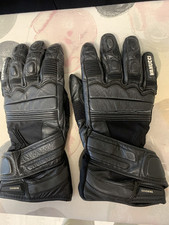 Vanuccui Motorradhandschuhe  S/07, schwarz, Leder, zT Textil, Waterproof
