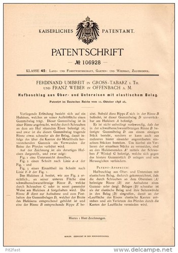 Original patentschrift f - original,