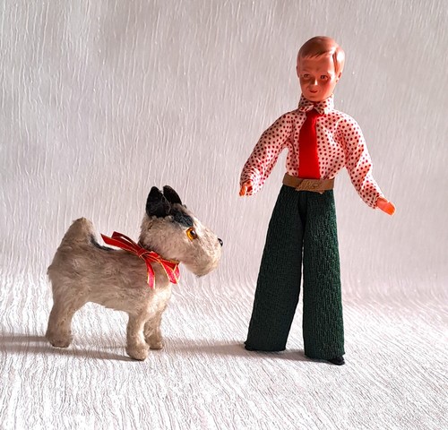 Biegepuppe caco papa und - papa",