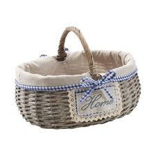 Deko-Korb Einkaufskorb oval