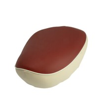 Sitz mit bezug rot beige - sitz,