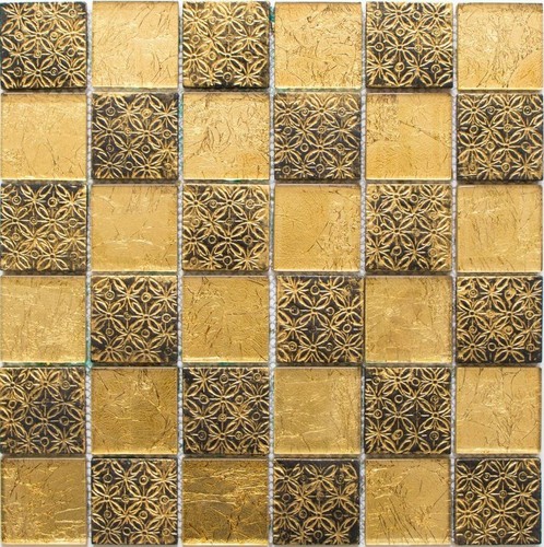 Wandfliesen mosaik metall - wandfliesen,