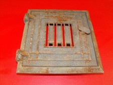 alter Ofen Tür Klappe alte Ofentür Ofenklappe mit Rahmen