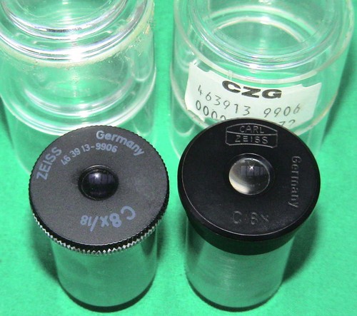 Zeiss mikroskop okular - 2x,