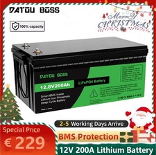 12V 200Ah Lithium Batterie