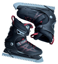 SCHLITTSCHUHE K2 F.I.T. Herren, Gr. 46/47 Neuwertig mit Kufenschoner