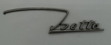 Original BMW Isetta Schriftzug, Emblem, Typenzeichen,  Fronttür