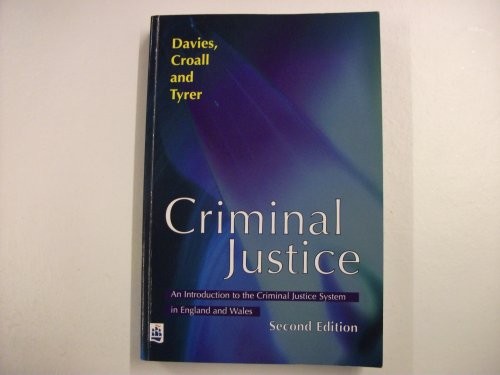 Criminal justice an - criminal,
