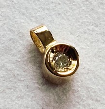 Gold Kette Anhänger Gelbgold