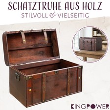 Kingpower Schatztruhe aus Holz