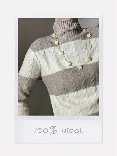 100 wolle taillierter - 100%,