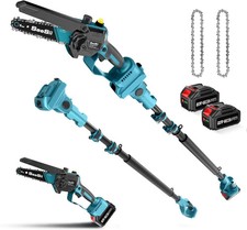 18V Für Makita 2IN1 Akku Kettensäge Teleskop Astsäge Hochentaster Astkettensäge