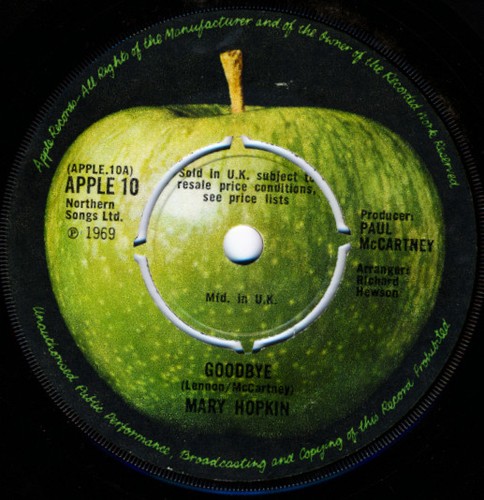 Mary hopkin goodbye apple - hopkin, goodbye,