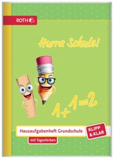 ROTH Hausaufgabenheft Klipp & Klar "Hurra Schule" DIN A5
