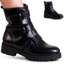 Damen plateau stiefeletten - damen,