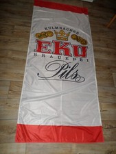 2 EKU Pils inkl. Versand Kulmbach Brauerei Banner Flagge Bier Franken Geburtstag
