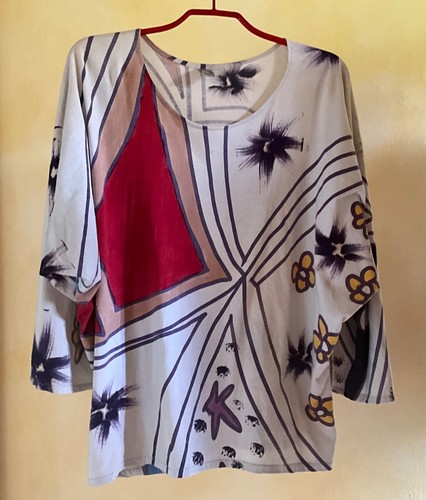 Shirt butterfly batik - shirt,
